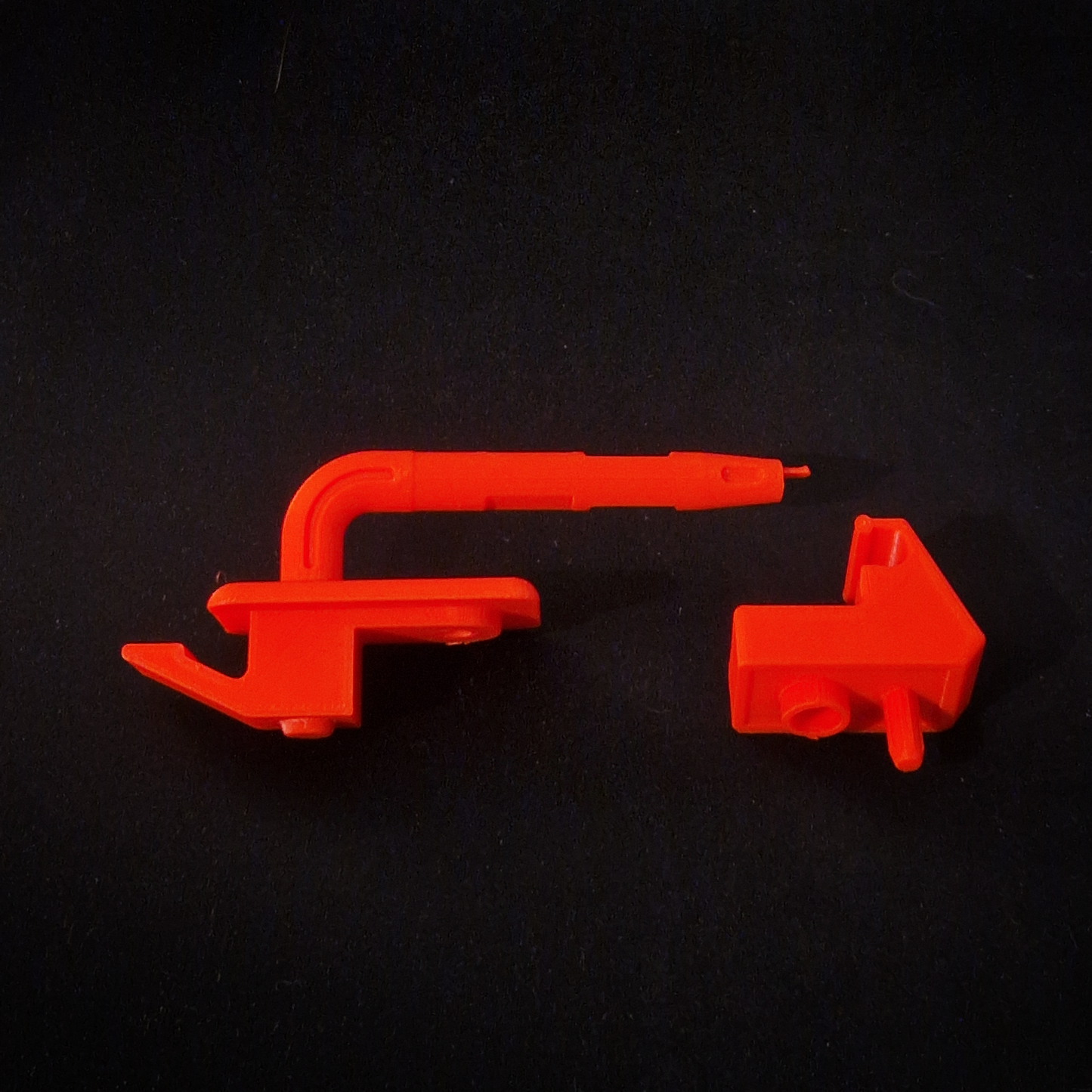 Visor pin and clip