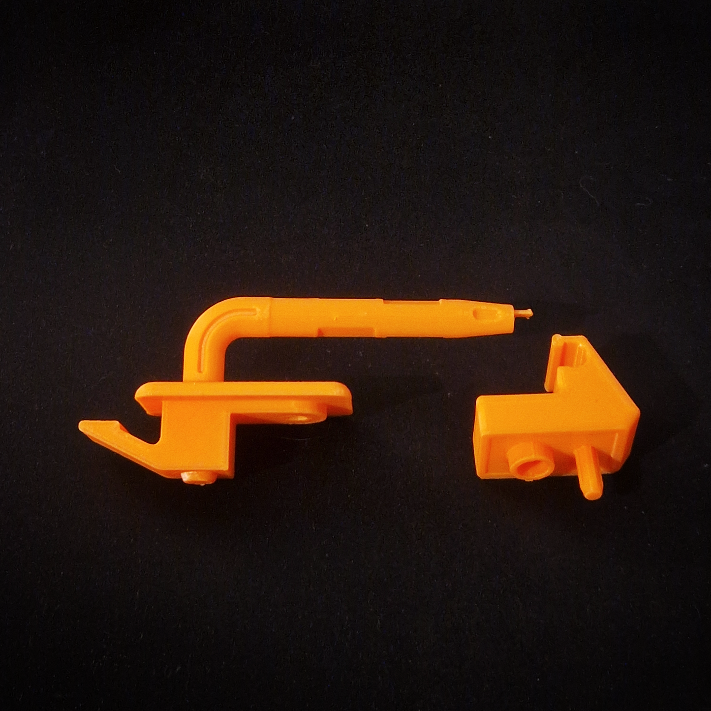 Visor pin and clip
