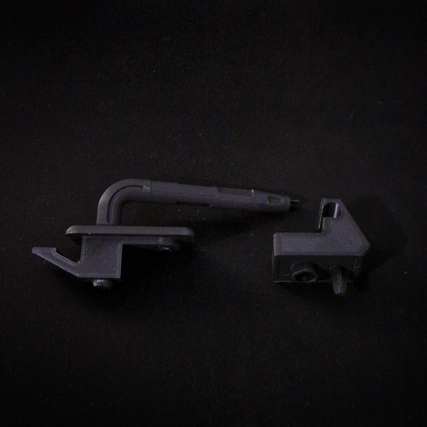Visor pin and clip
