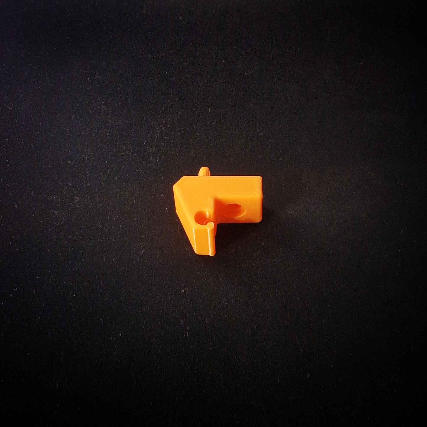 orange fiat panda sun visor clip
