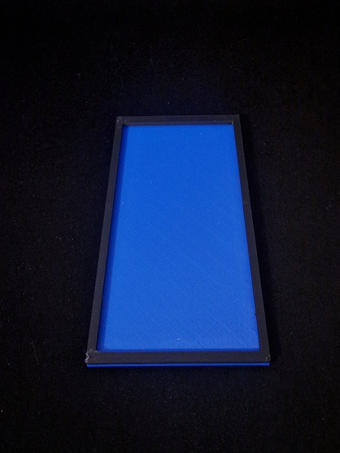fiat panda centre tray insert - blue custom car accessories