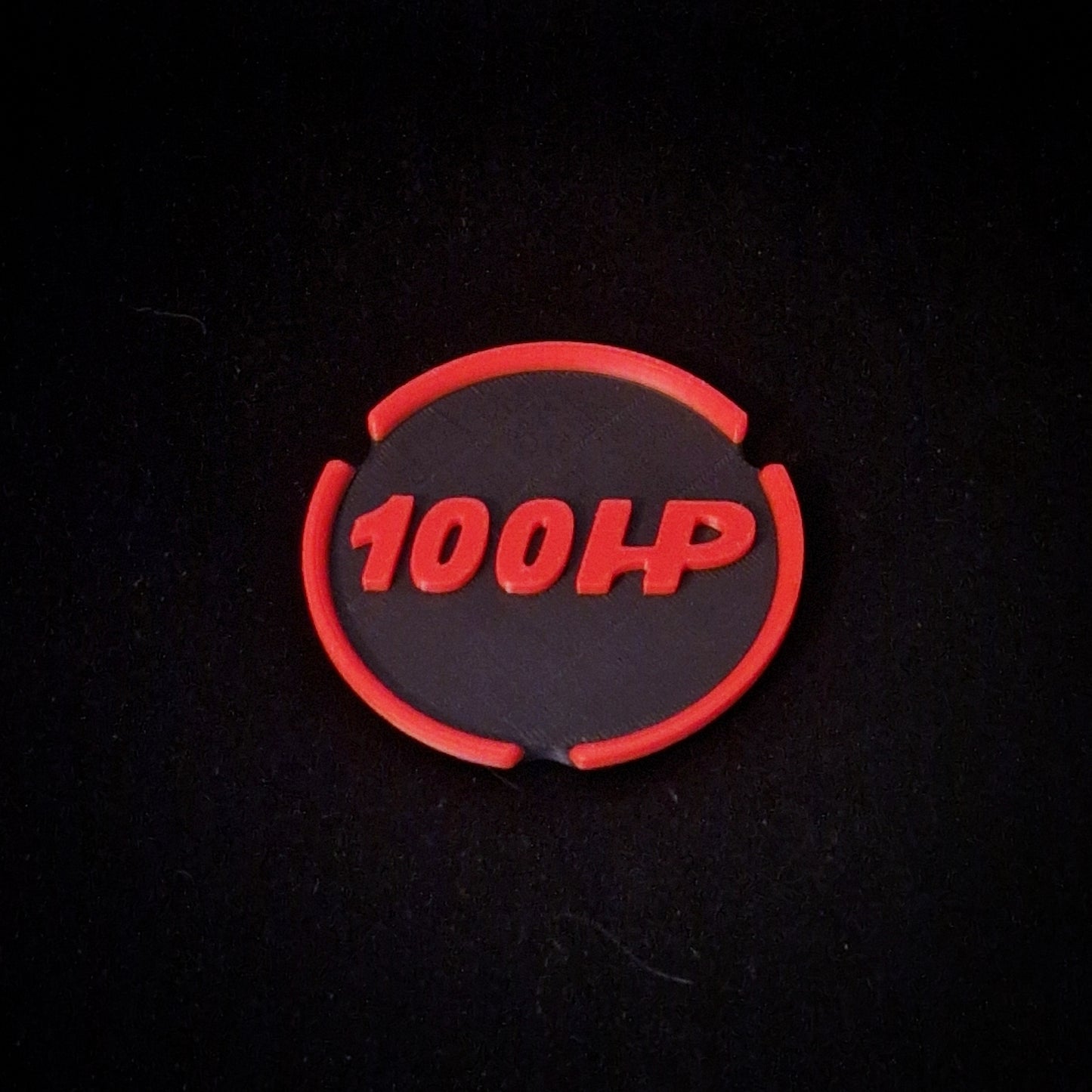 fiat panda car cup holder coaster inserts 100HP, red