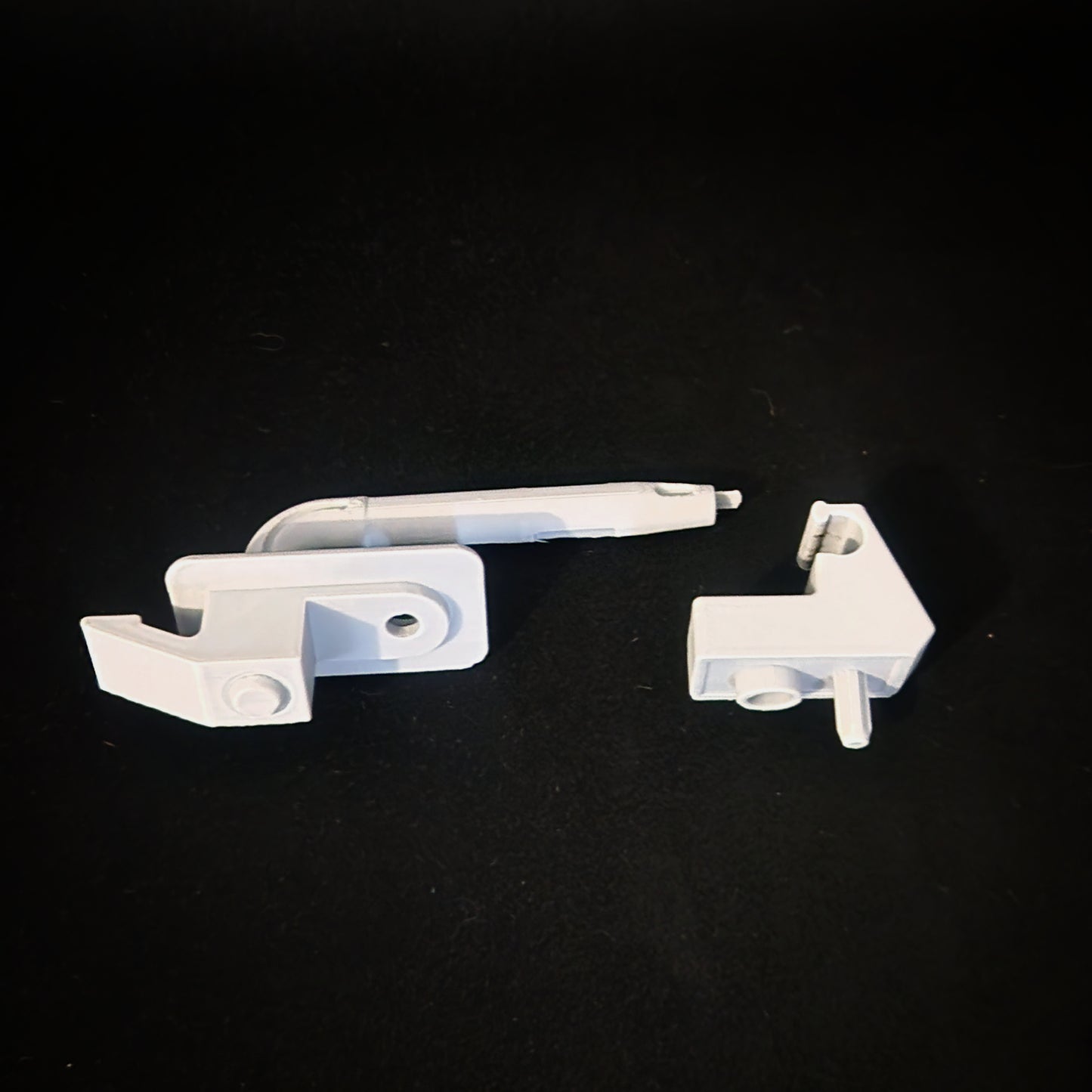 Visor pin and clip