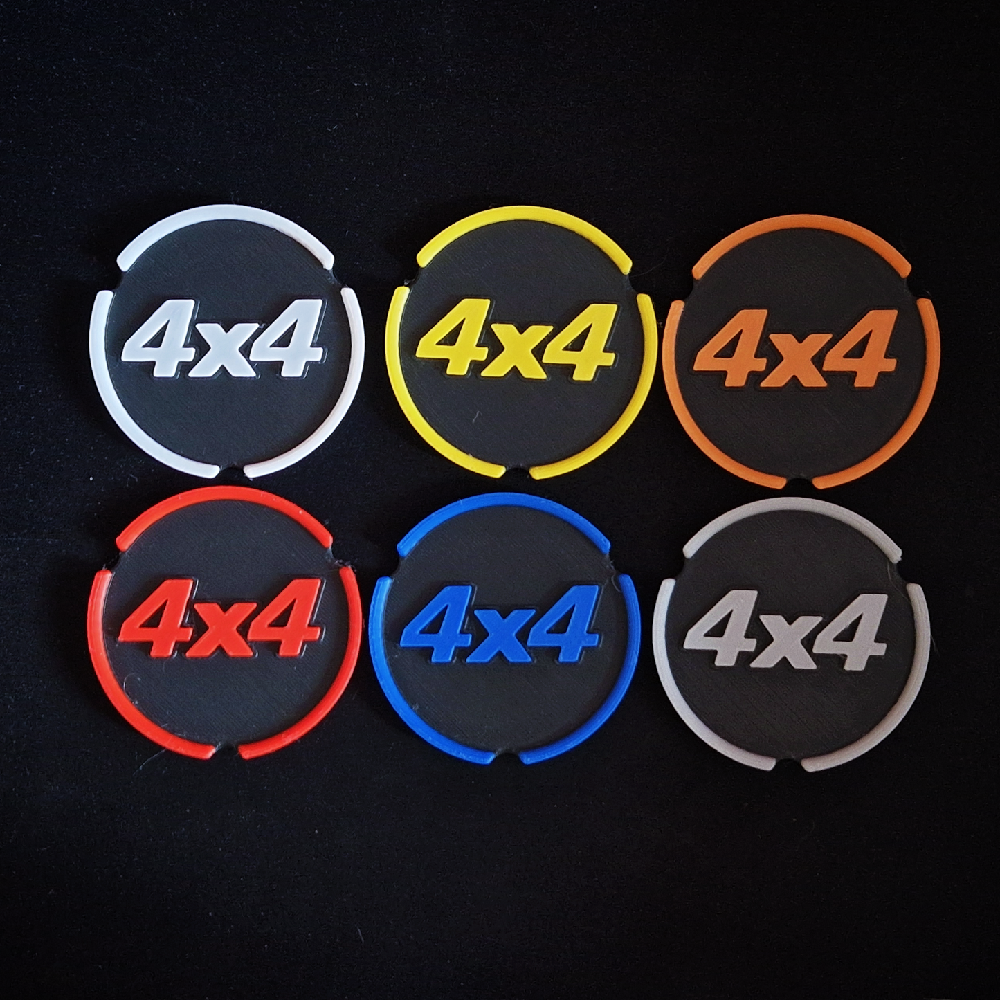 fiat panda car drink coasters in a range of colours