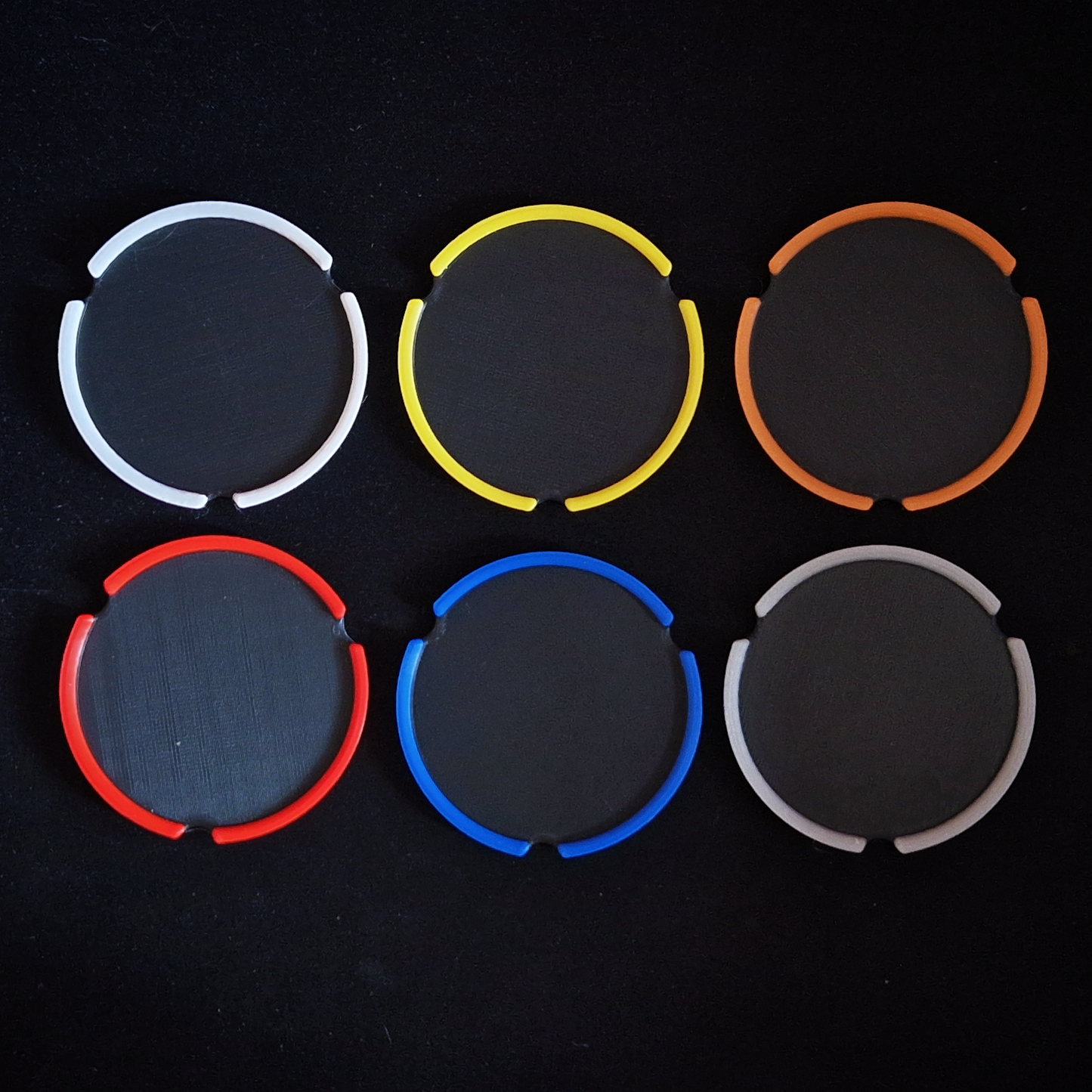 car cup holder coaster inserts for fiat panda in a range of colours