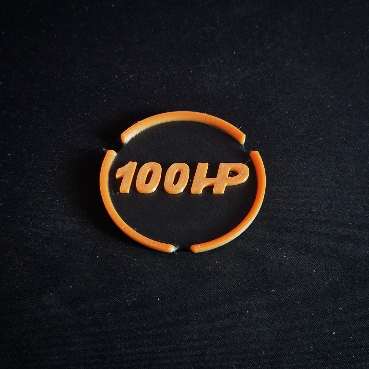fiat panda car cup holder coaster inserts 100HP, orange