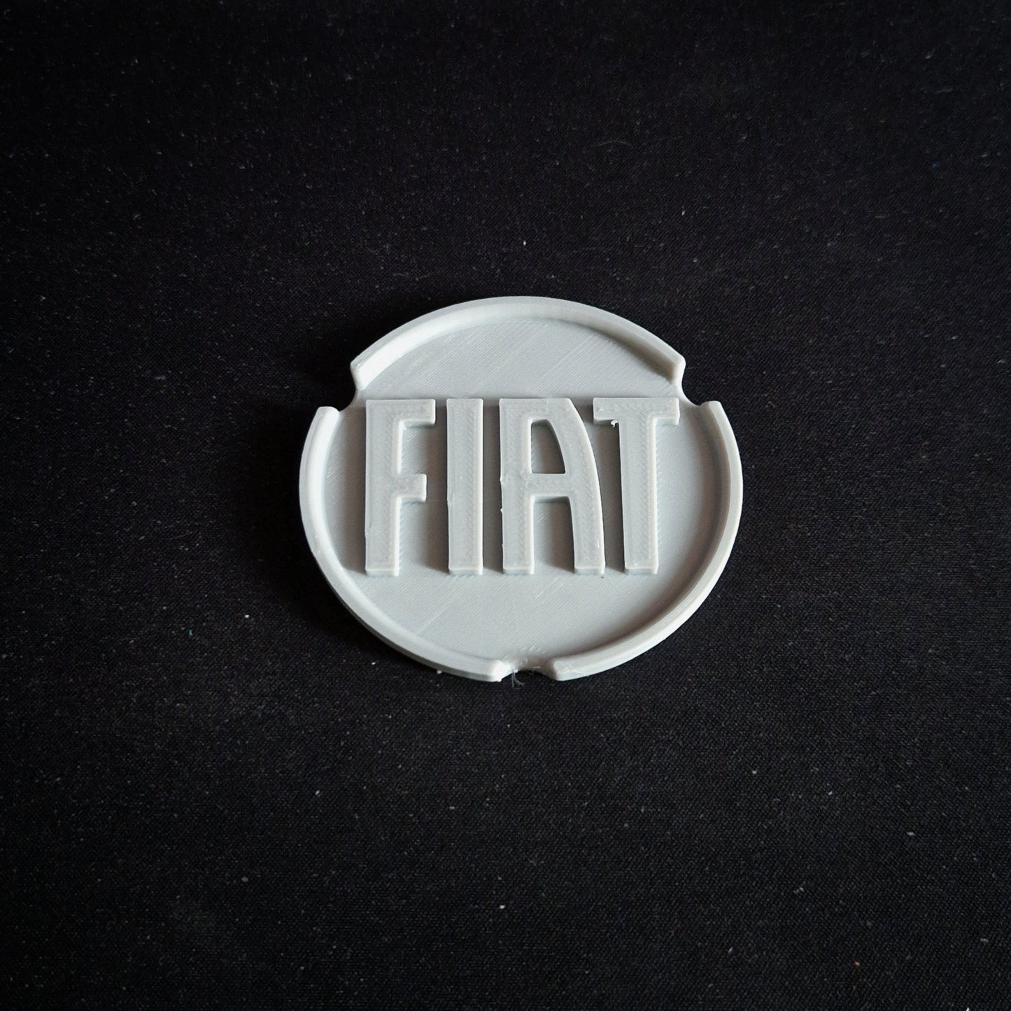 FIAT PANDA Cup Holder Coaster Insert's - Grey Base