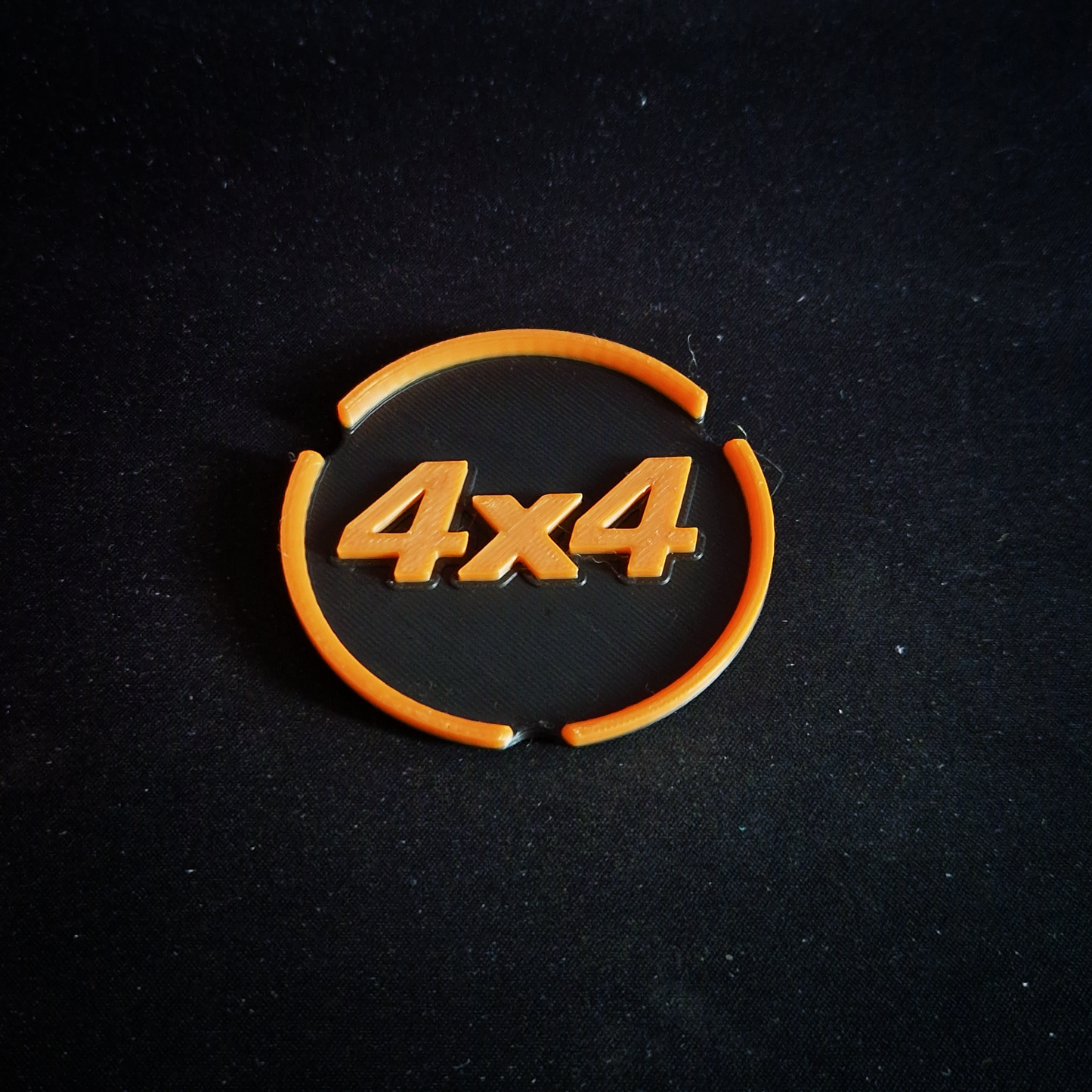 fiat panda accessories - car drink coasters 4x4, orange