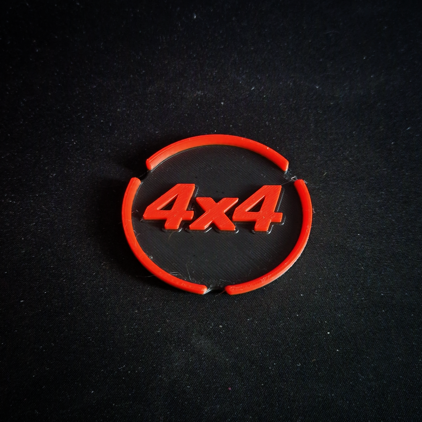fiat panda accessories - car drink coasters 4x4, red