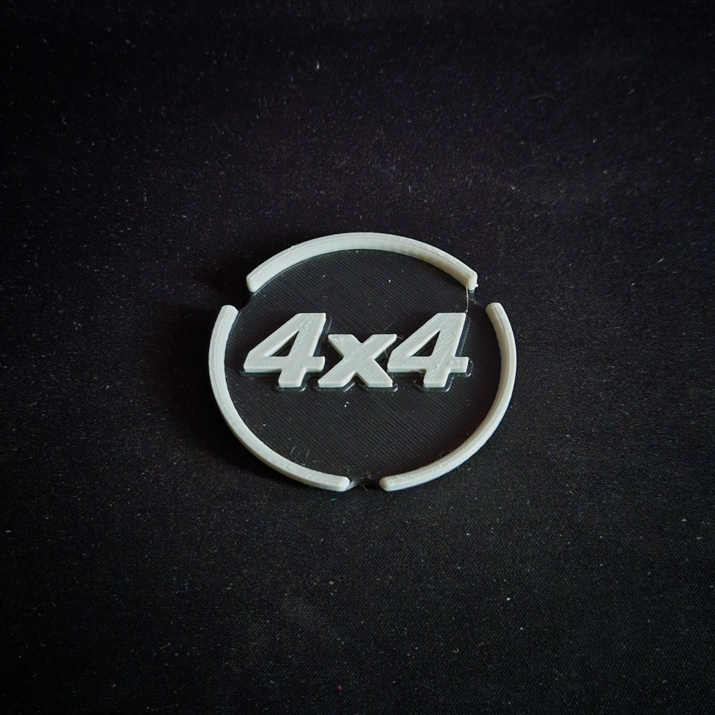 fiat panda accessories - car drink coasters 4x4, grey