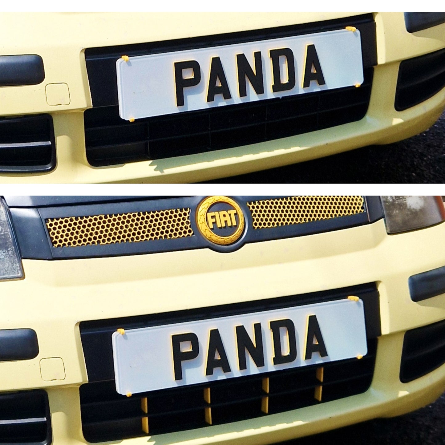 FIAT PANDA 169 Grille clip on's