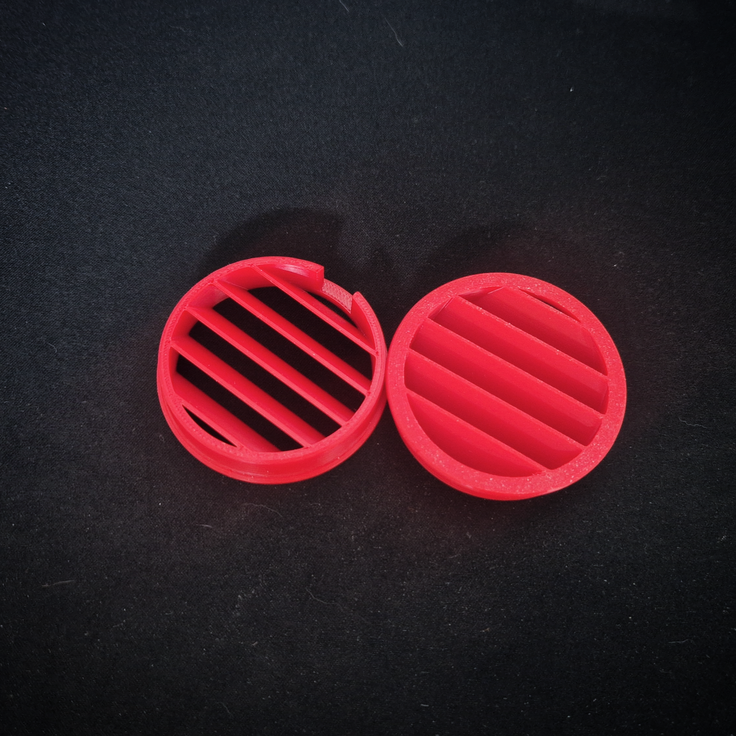 red fiat panda accessories - side air vent