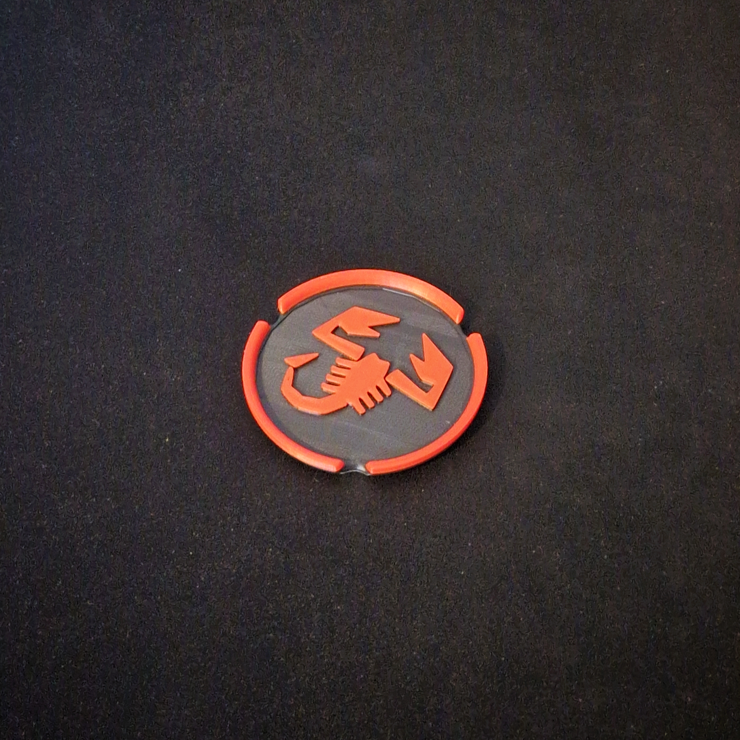 FIAT PANDA SCORPION cup holder coaster insert's