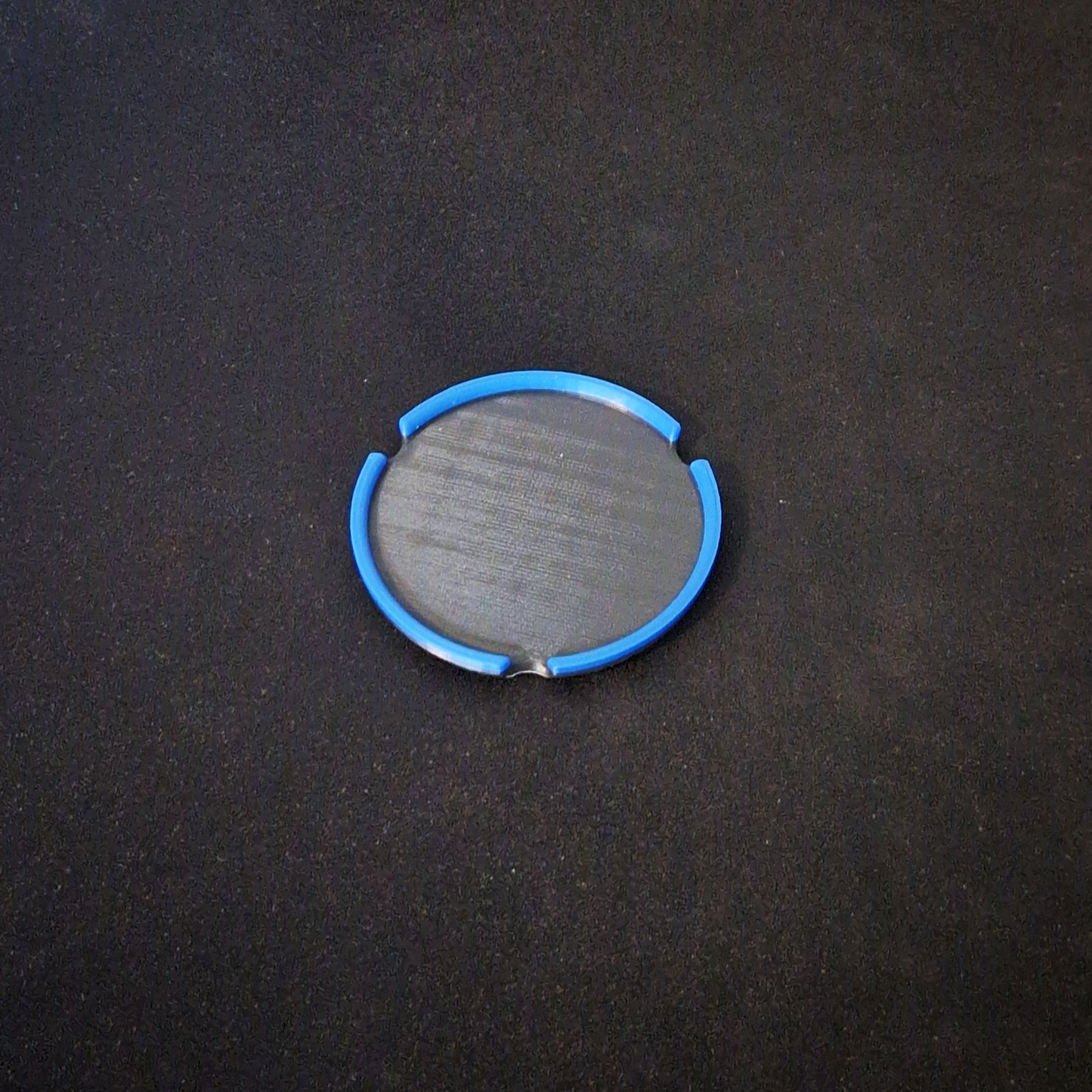 blue car cup holder coaster insert for fiat panda