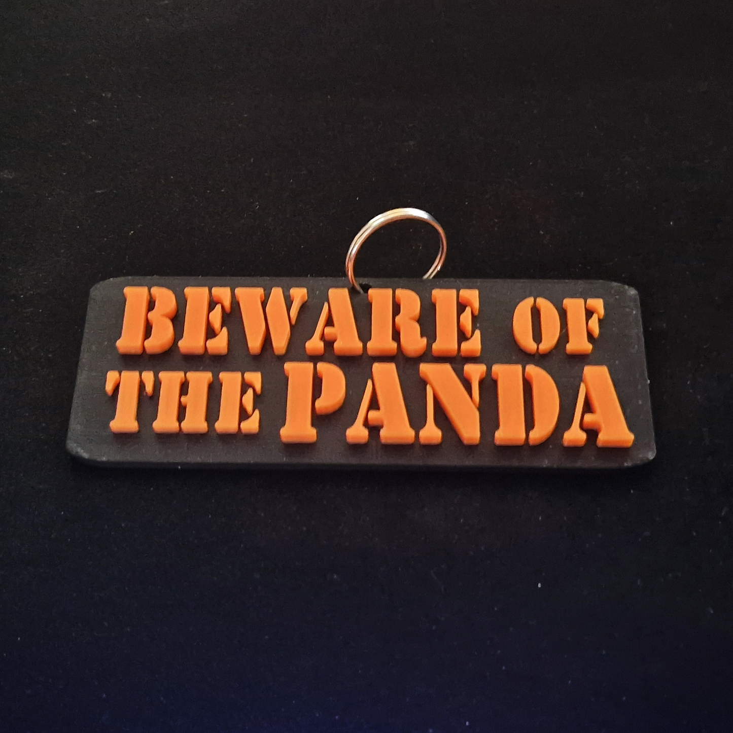 'BEWARE OF THE PANDA' Charm