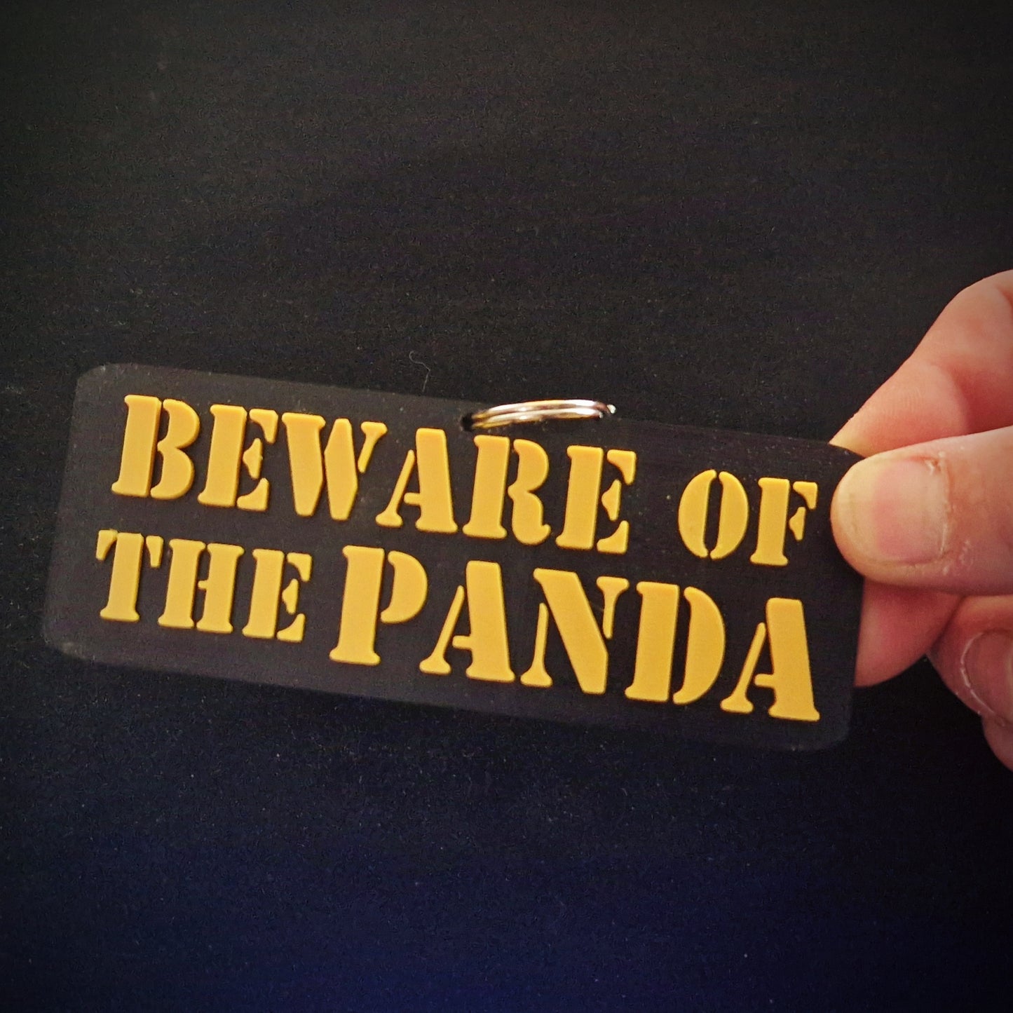 'BEWARE OF THE PANDA' Charm