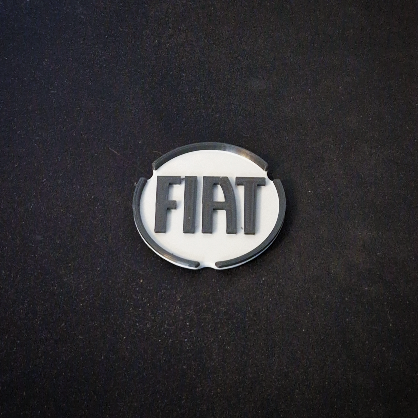 fiat panda car cup holder coaster inserts, black and white car accessories