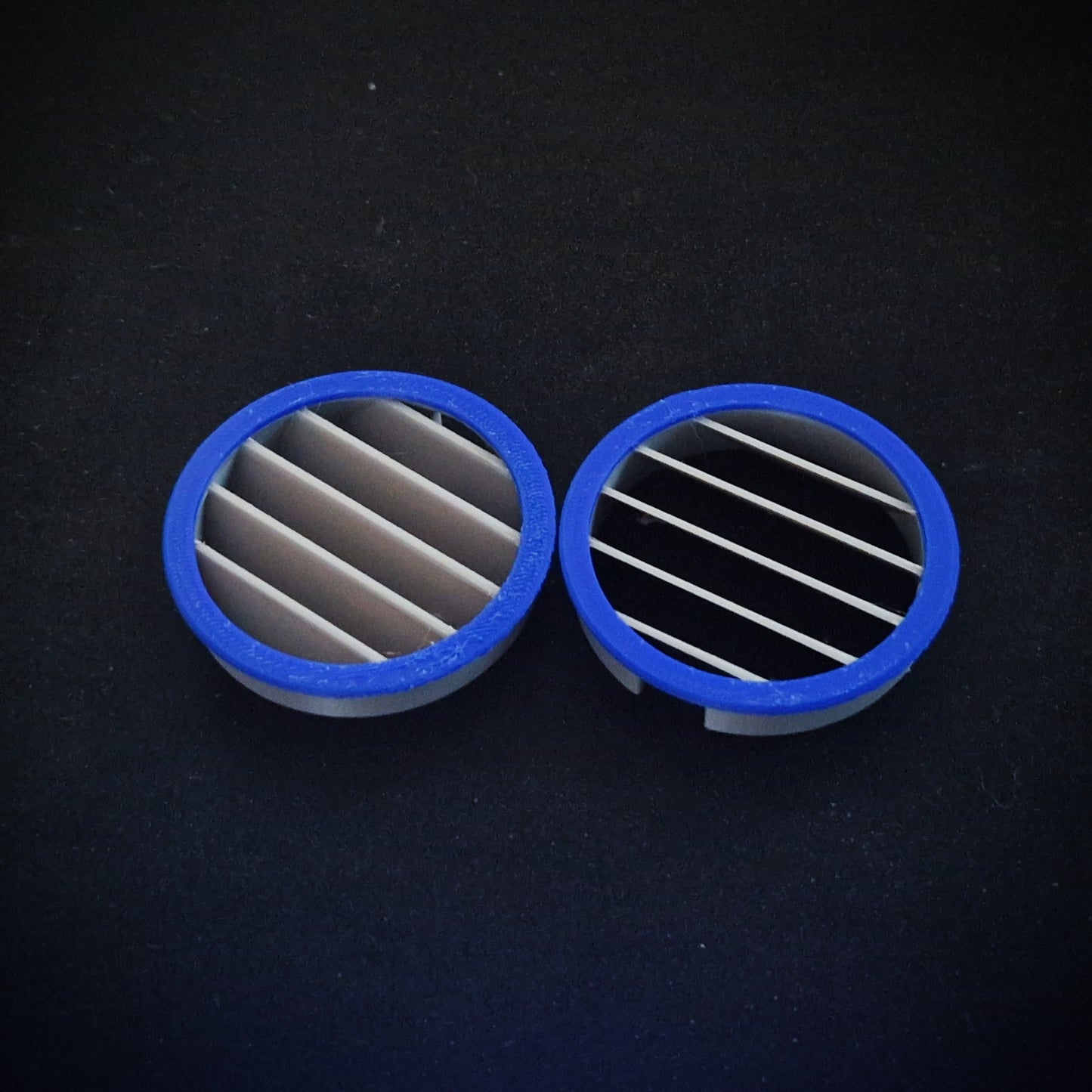 Blue and grey FIAT PANDA 169 Side Vents