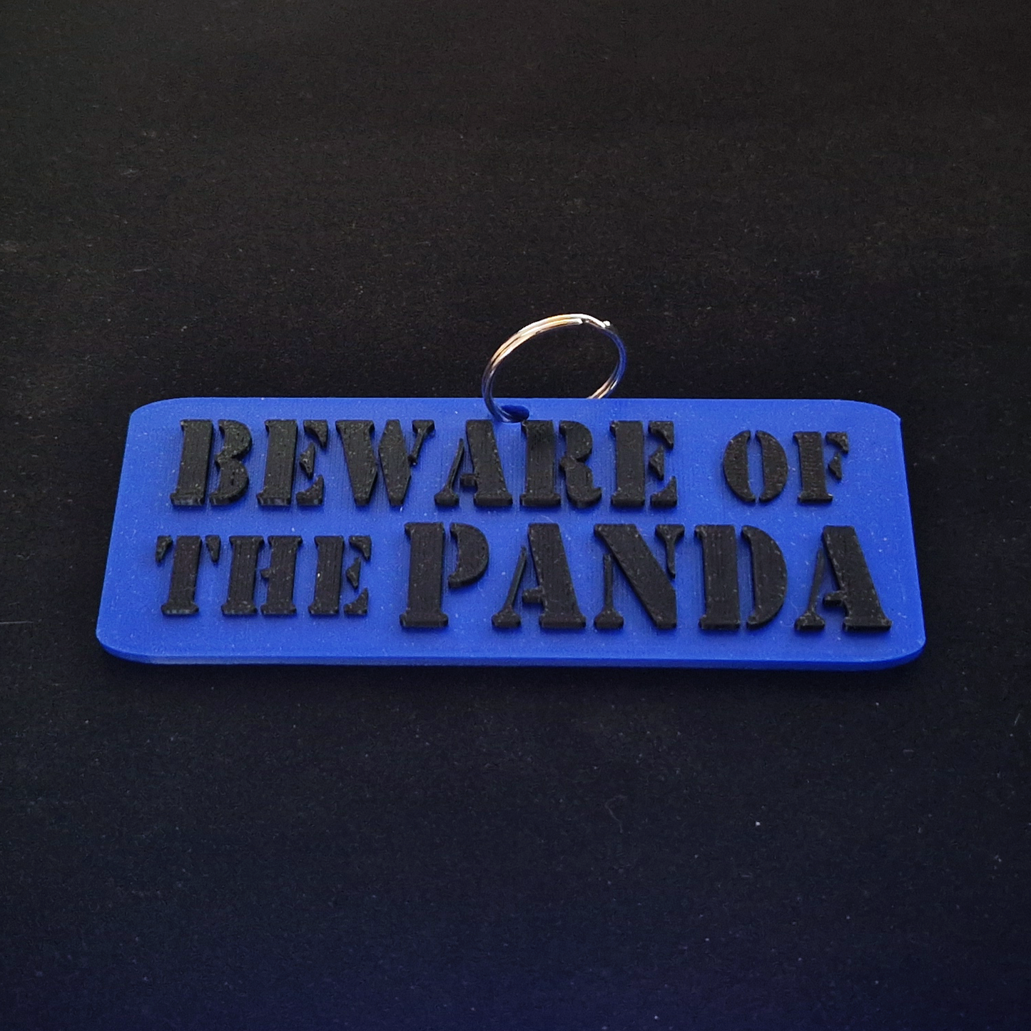 'BEWARE OF THE PANDA' Charm