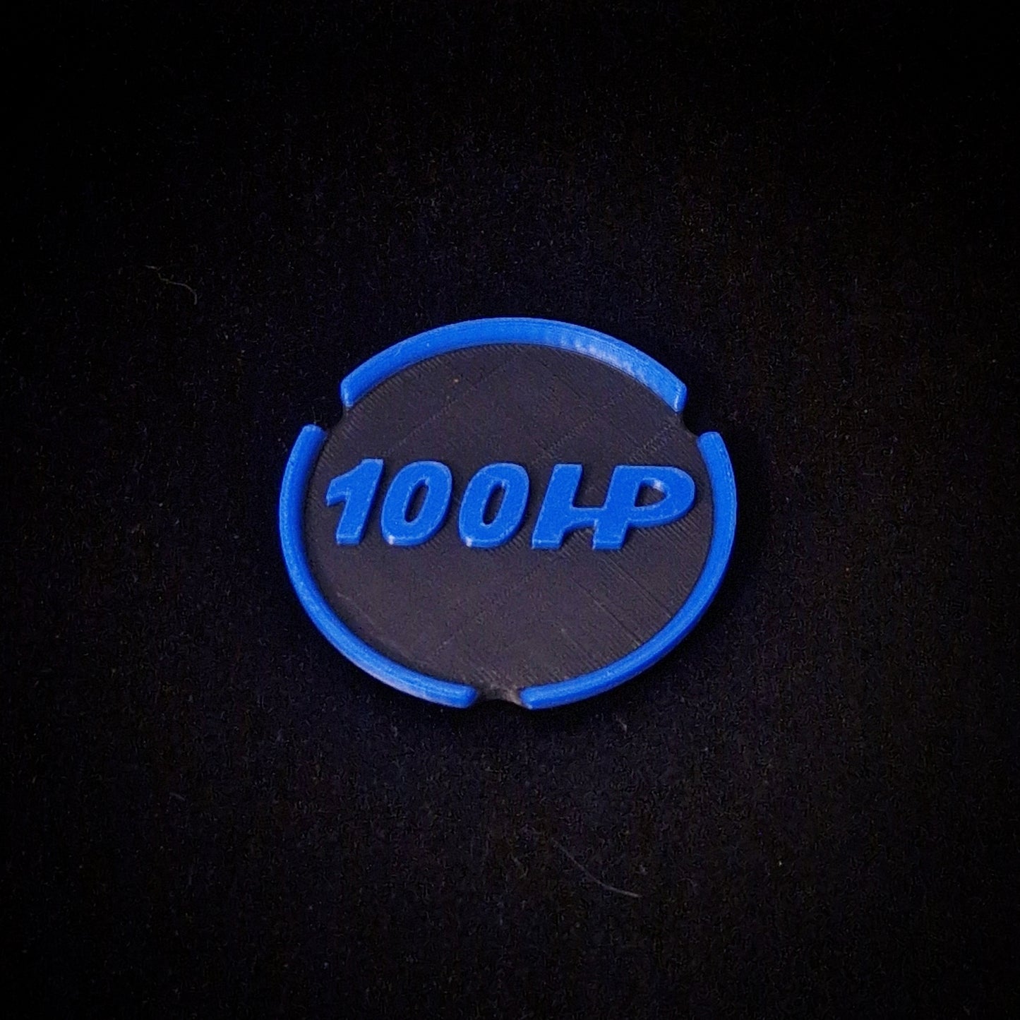 fiat panda car cup holder coaster inserts 100HP, blue