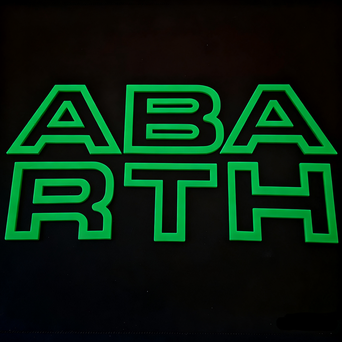 Abarth letters for grille