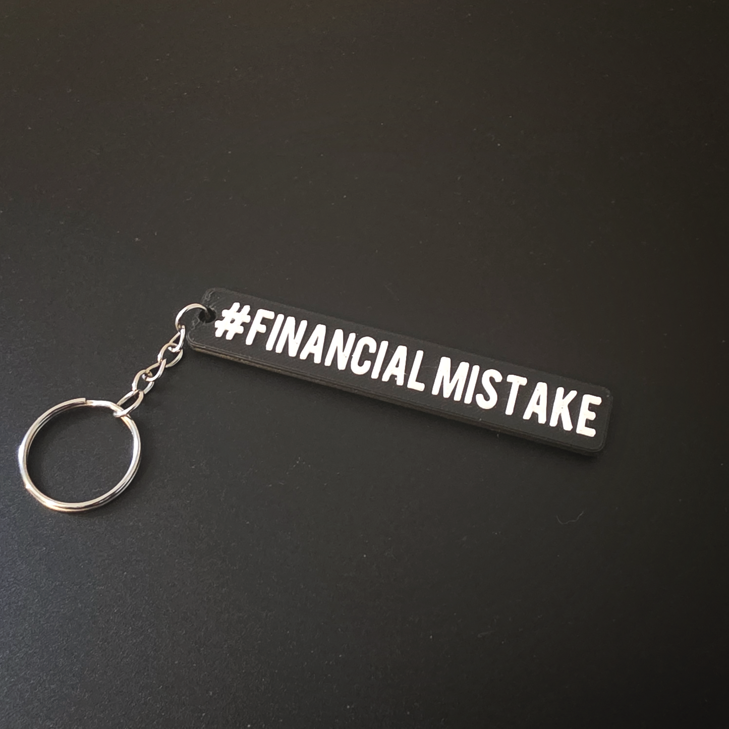 #FinancialMistake keyring - Accessory for Car Keys