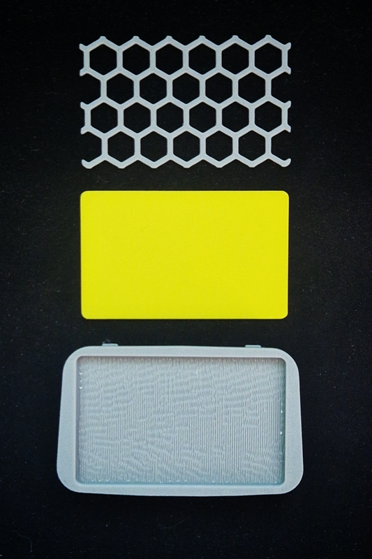 FIAT PANDA Cigarette lighter tray new design (without lighter slot) - Grey base