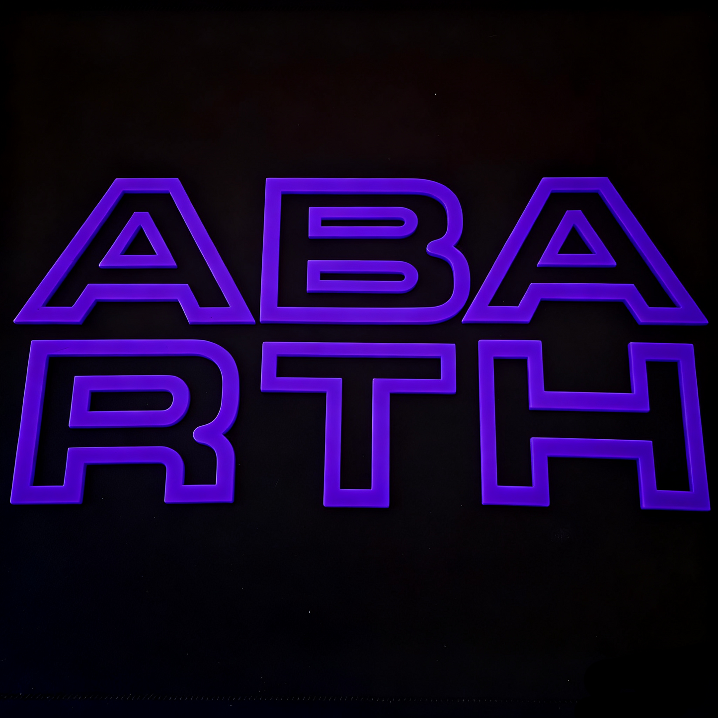 Abarth letters for grille