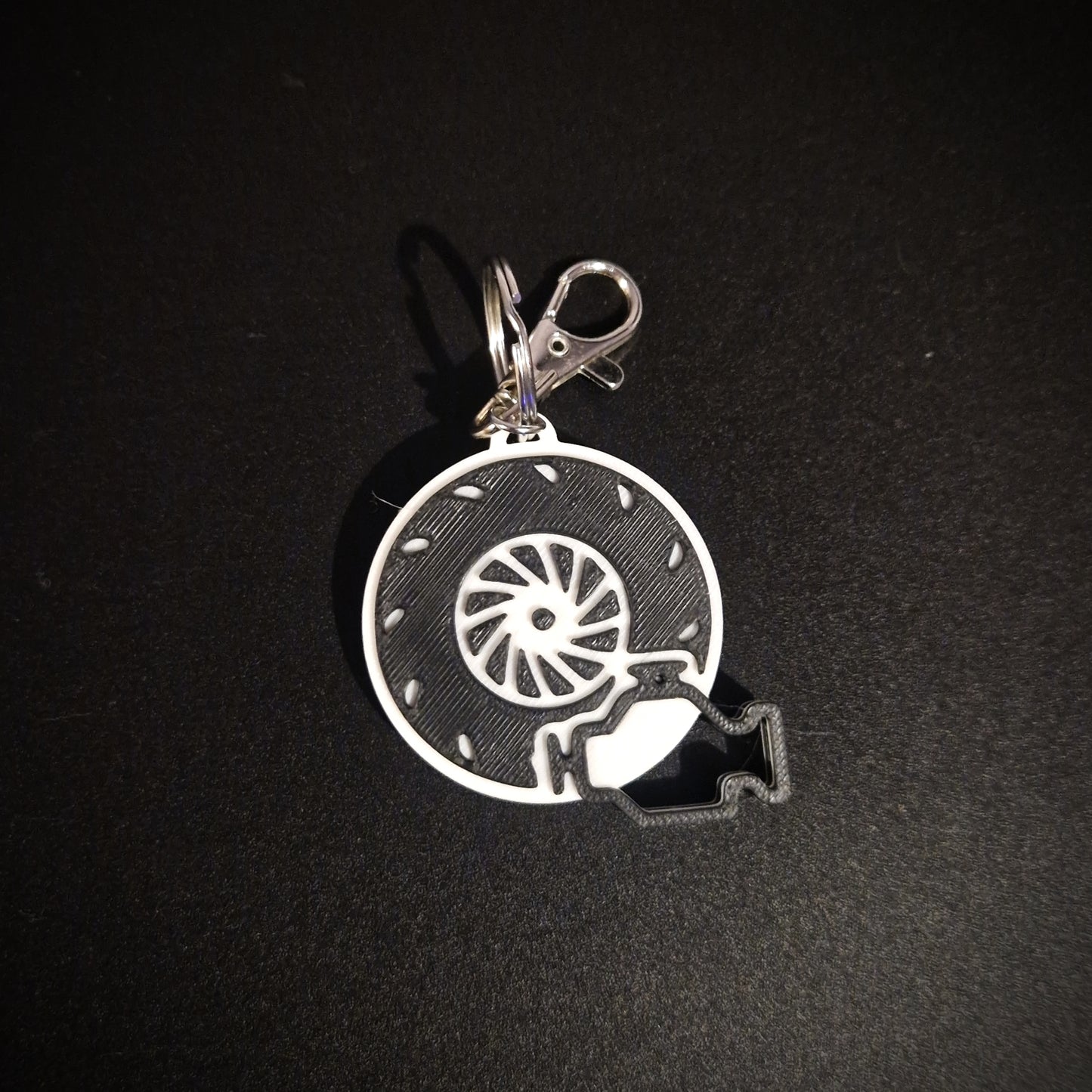 Broken Beauties Car Club Keyring