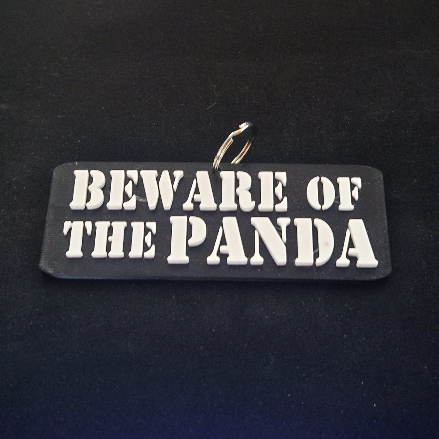 'BEWARE OF THE PANDA' Charm