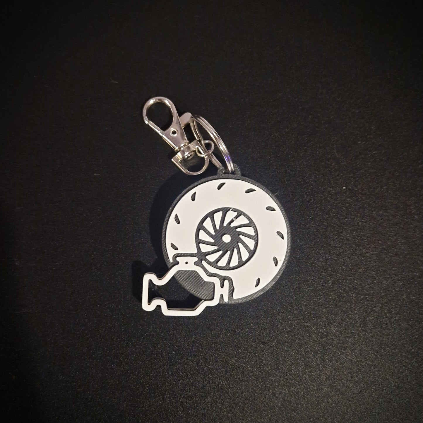 Broken Beauties Car Club Keyring