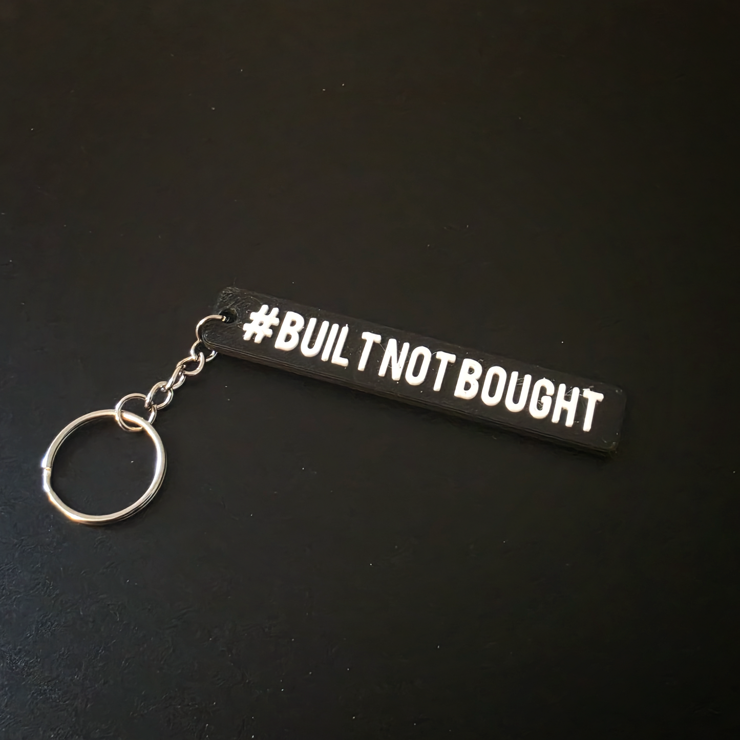 #BuiltNotBought keyring - Accessory for Car Keys