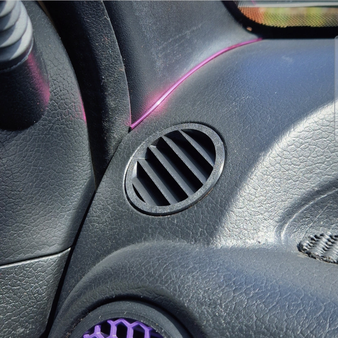 fiat panda side air vents, custom car accessories