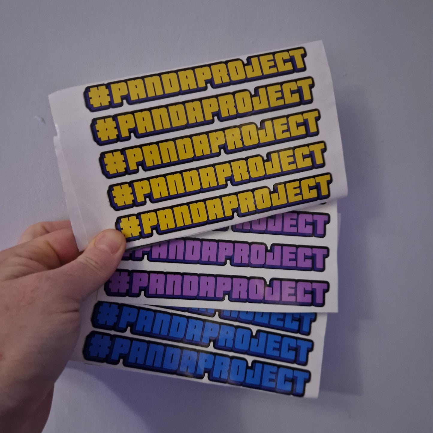 #PandaProject stickers!